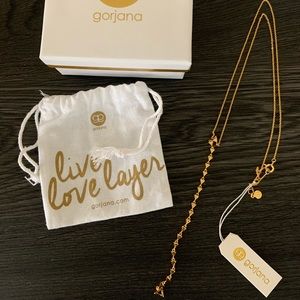 Gorjana Arden Lariat gold necklace